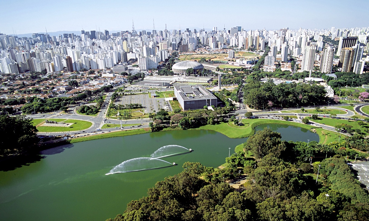 Vista Aérea Do Bairro Do Ibirapuera