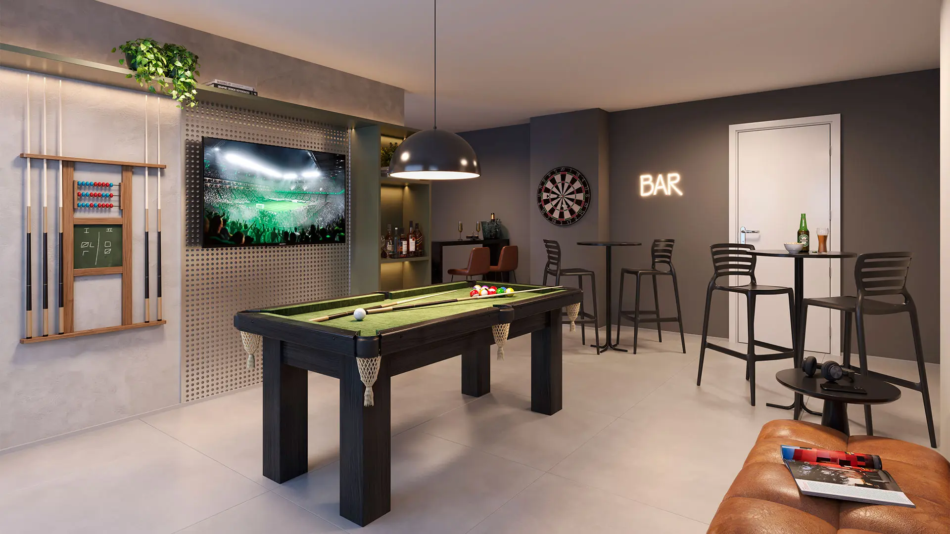 011-Brooklin-Sport-Bar - 011 Brooklin Residence