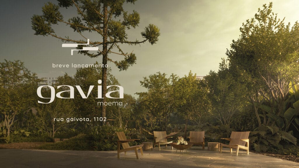 Bosque De 400M² Integrado Às Áreas De Lazer Do Gavia Moema, Lançamento Plaenge Na Rua Gaivota 1102, Apartamentos 3 Suítes Em Moema.