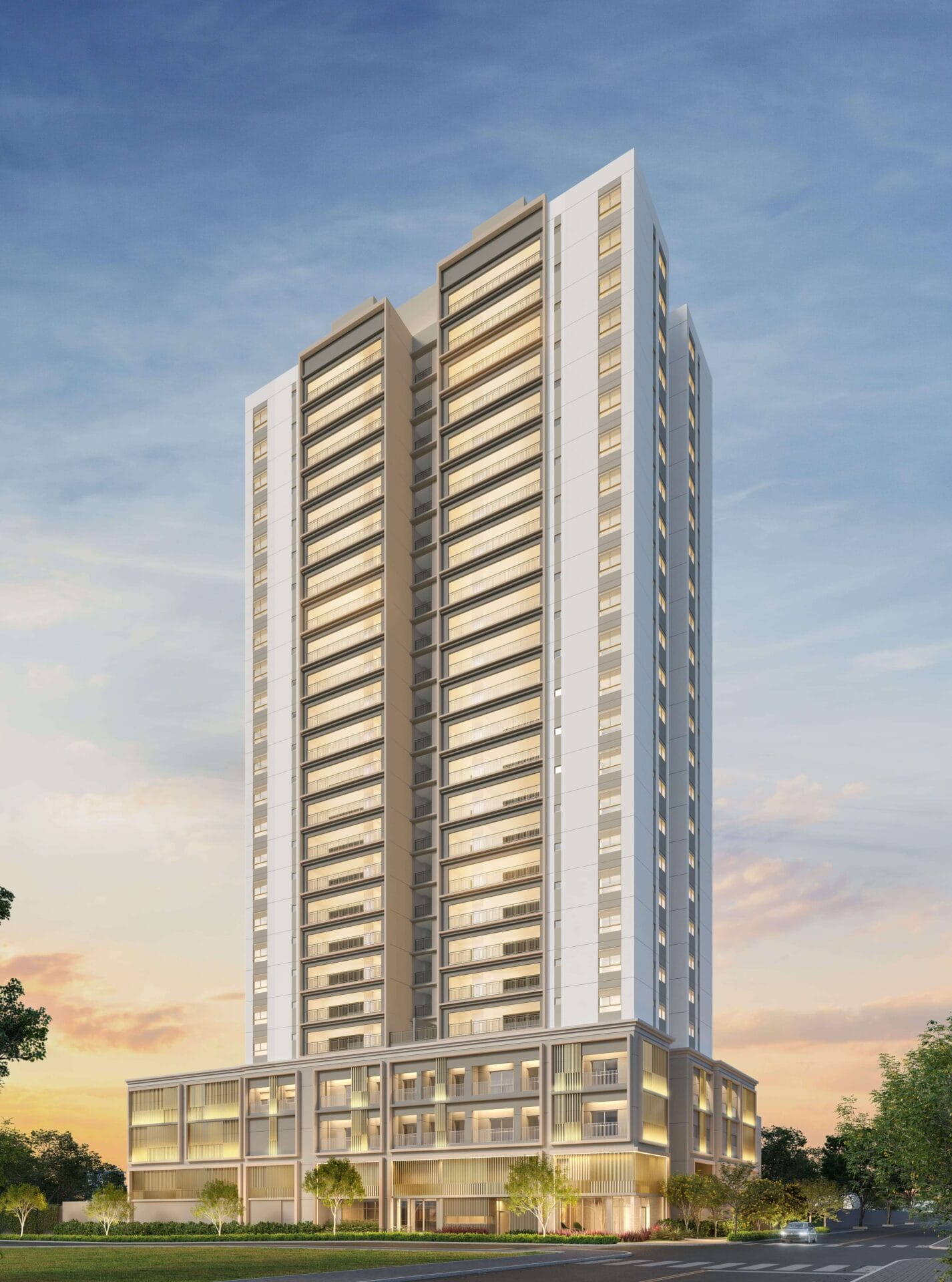 Fachada - Apartamento Home Boutique By Living Campo Belo – iApartamentos