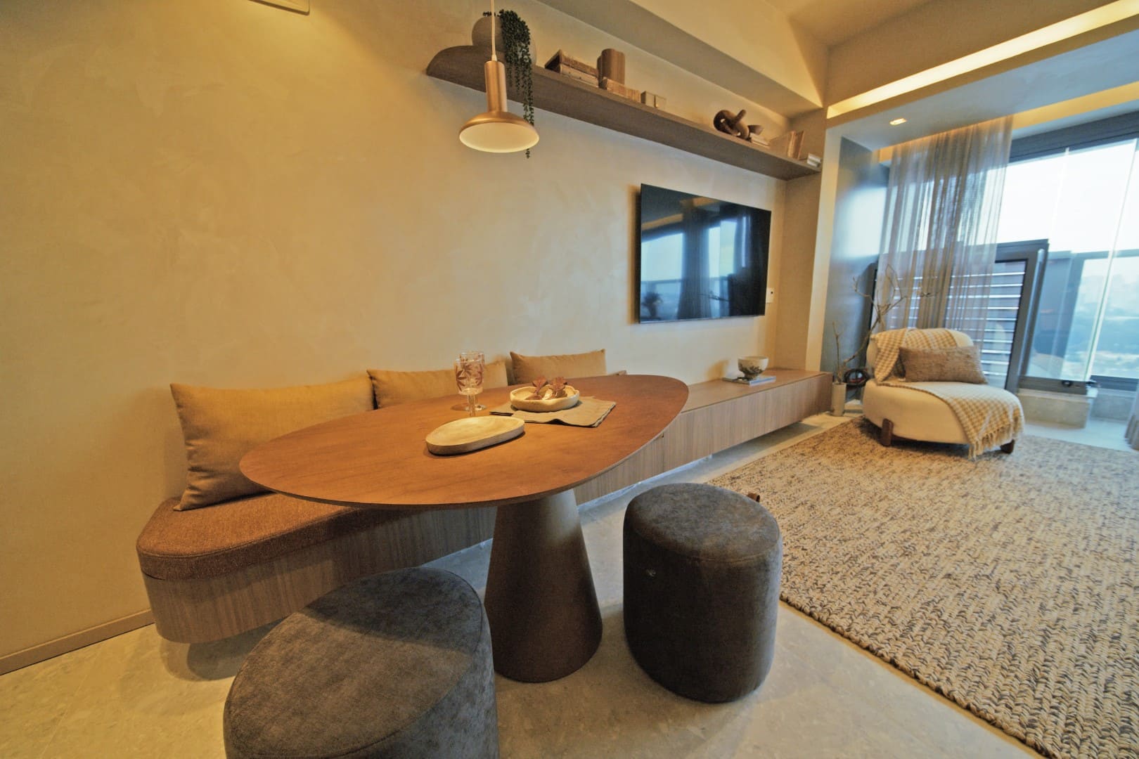 JK Square Residencial - Foto do Decorado (1)