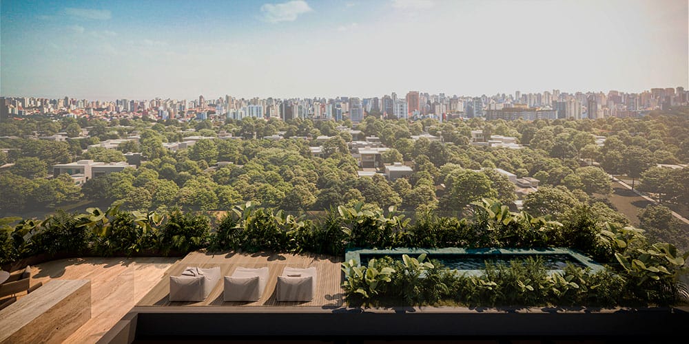 Piscina da Cobertura Duplex - PRIMAVERA 238 - Breve Lançamento - RFM - Rua Primavera - Jardim Paulista