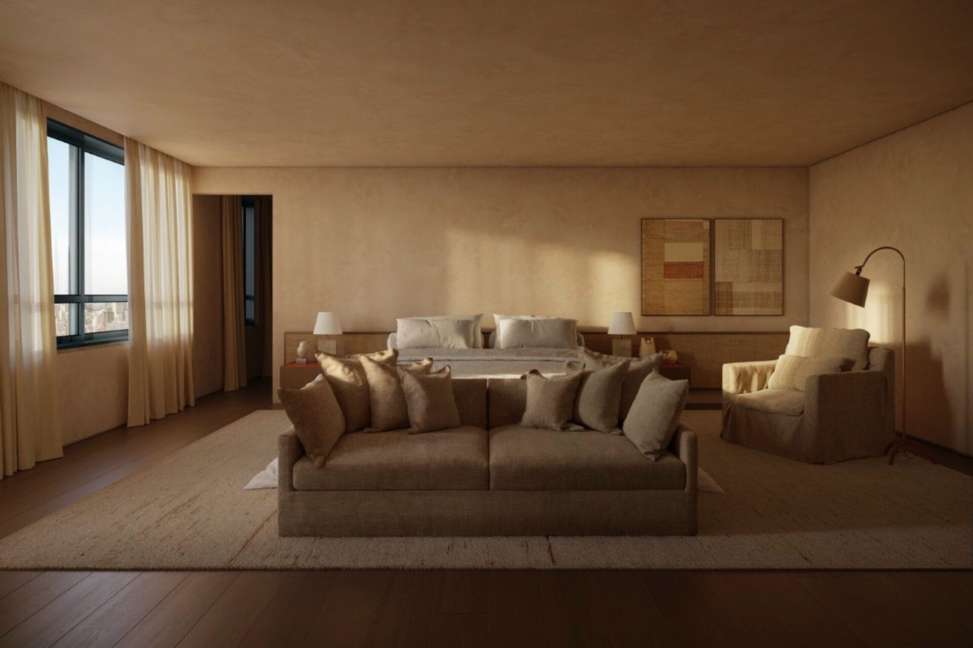 Dormitório do Apartamento de 580 m² - PJM923 Jardins - Lançamento TOCA55