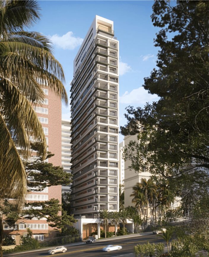 Fachada Do Blend 468 No Jardim Paulista, Vista Frontal, Arquitetura Perkins&Amp;Will Com Volumetria Contemporânea E Design Boutique.