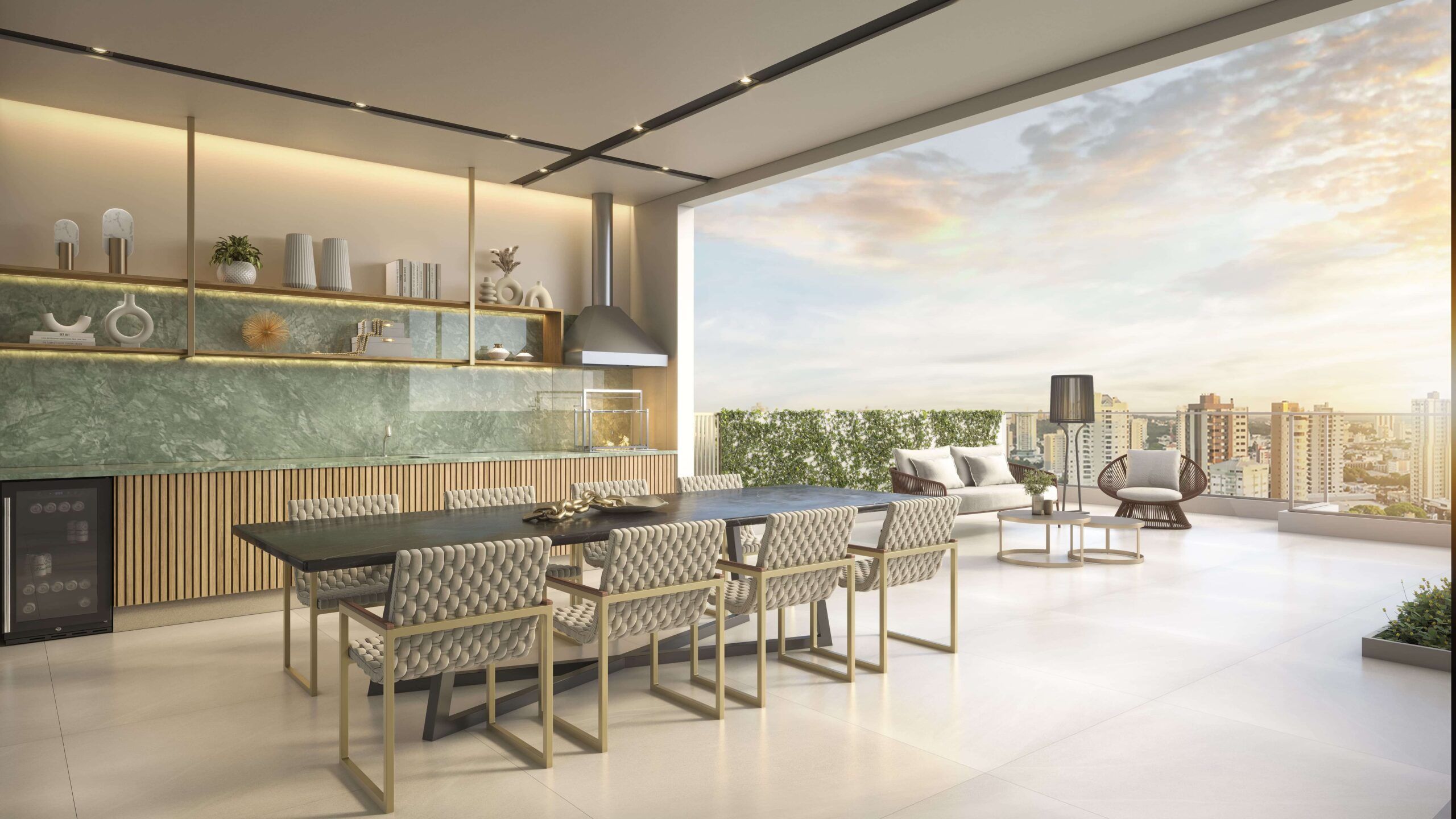 Churrasqueira - The New Residence Brooklin By Living