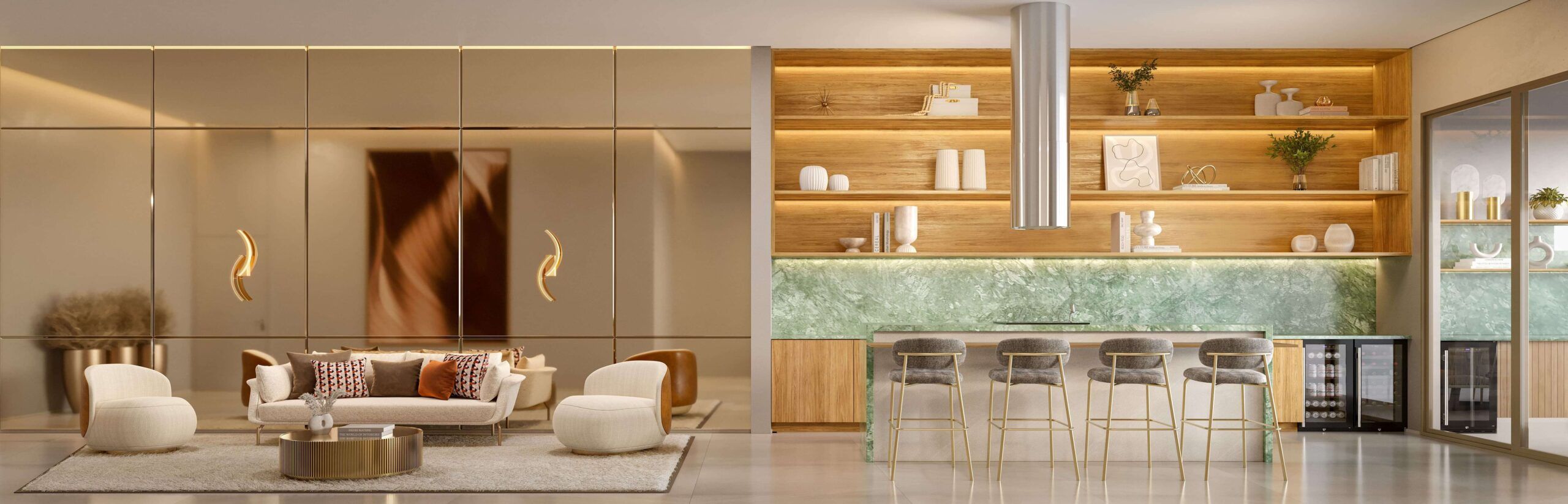 Espaço Gourmet - The New Residence Brooklin By Living