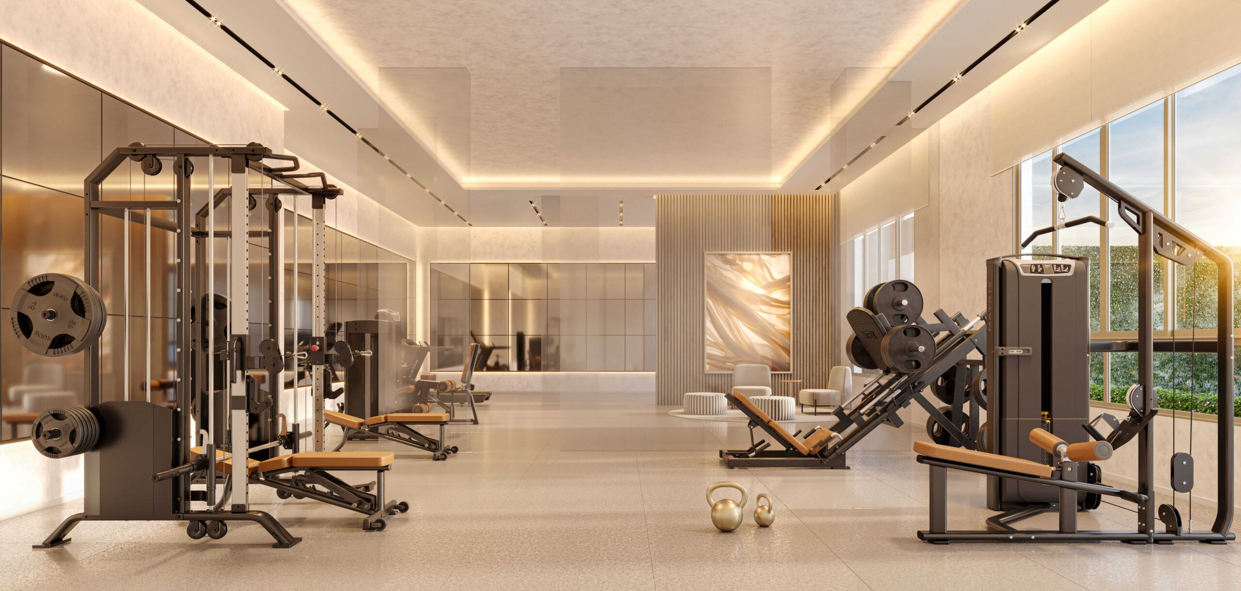 Fitness Musculação - The New Residence Brooklin By Living