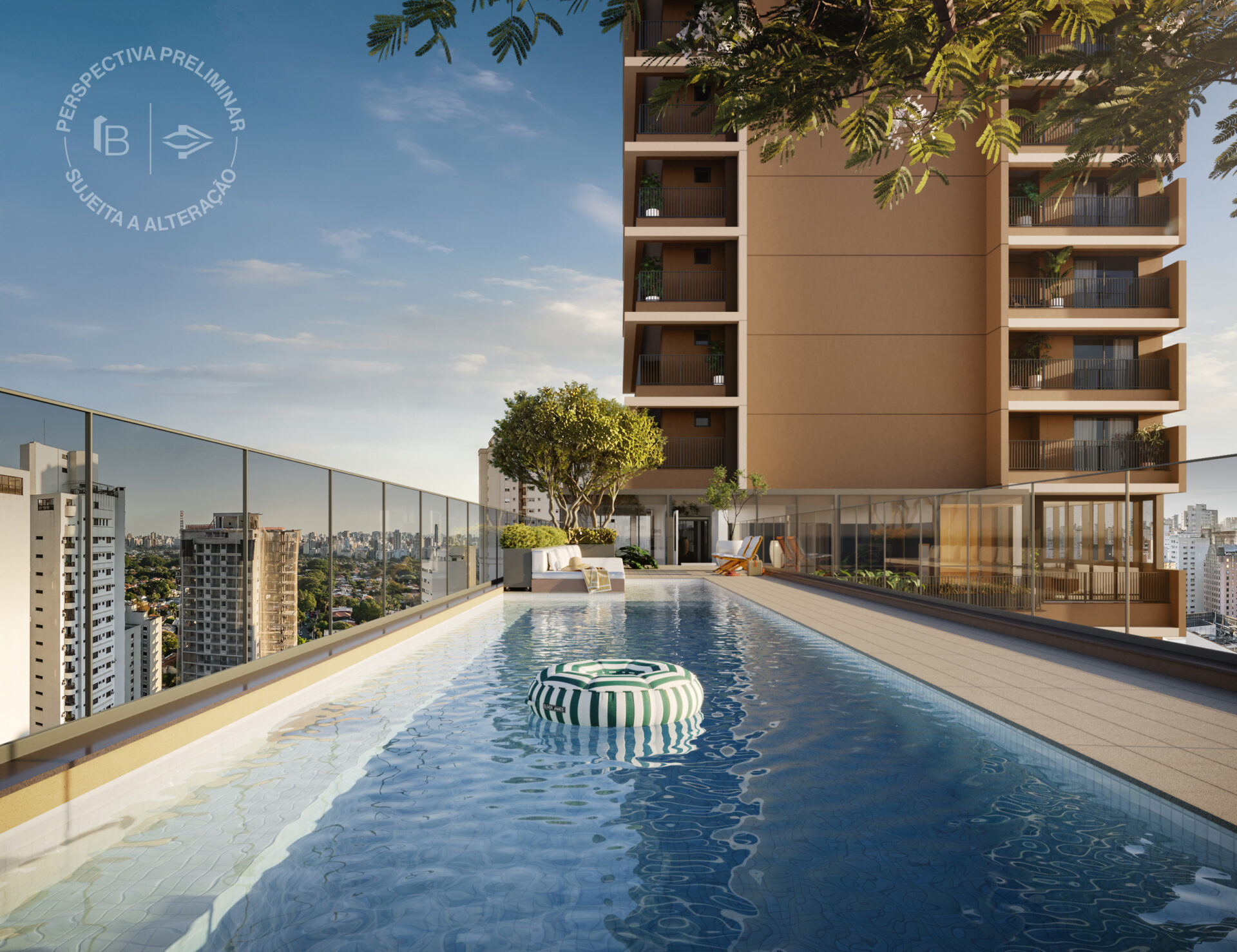 Piscina - Lançamento da BENX em Pinheiros - LISBÔ Pinheiros - iApartamentos