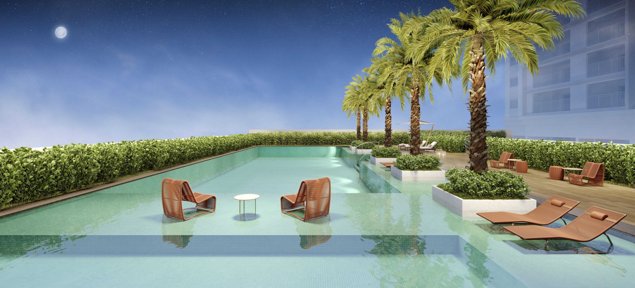 Piscina - The New Residence Brooklin By Living