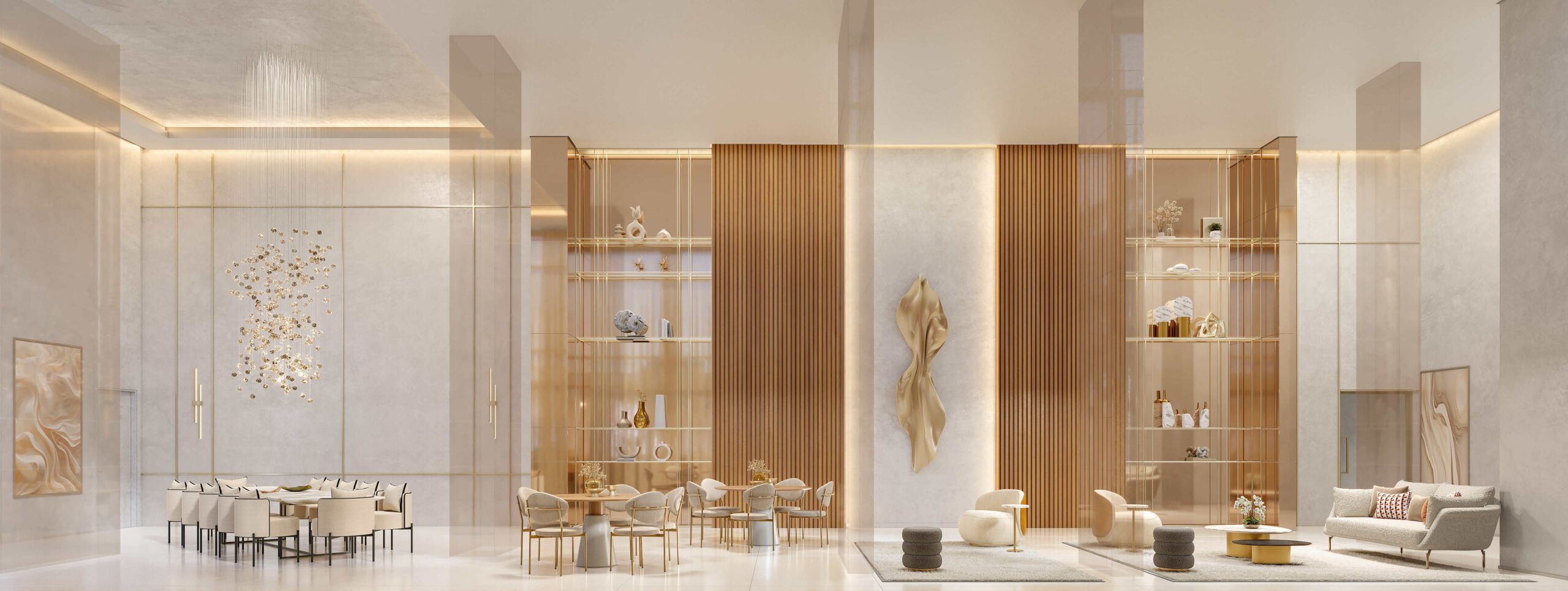 Salão de Festas - The New Residence Brooklin By Living