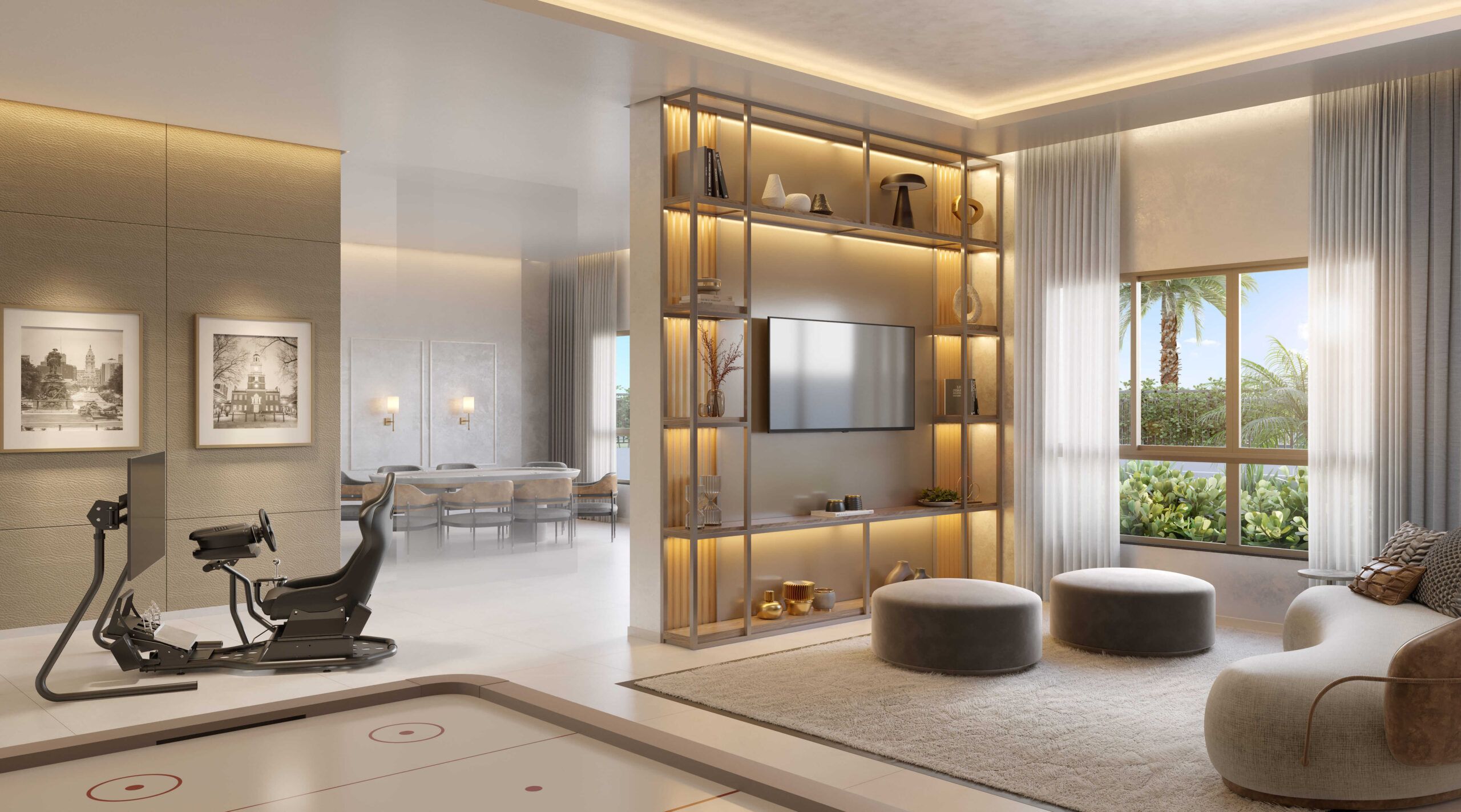 Salão de Jogos - The New Residence Brooklin By Living