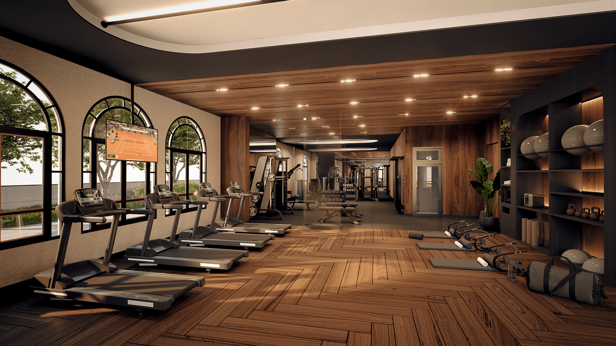 Harmonie - Le Club - Fitness Center equipado