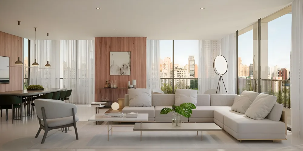 Living Ampliado - Hélio 454 Vila Nova Conceição — Aptos 255 a 491 m²