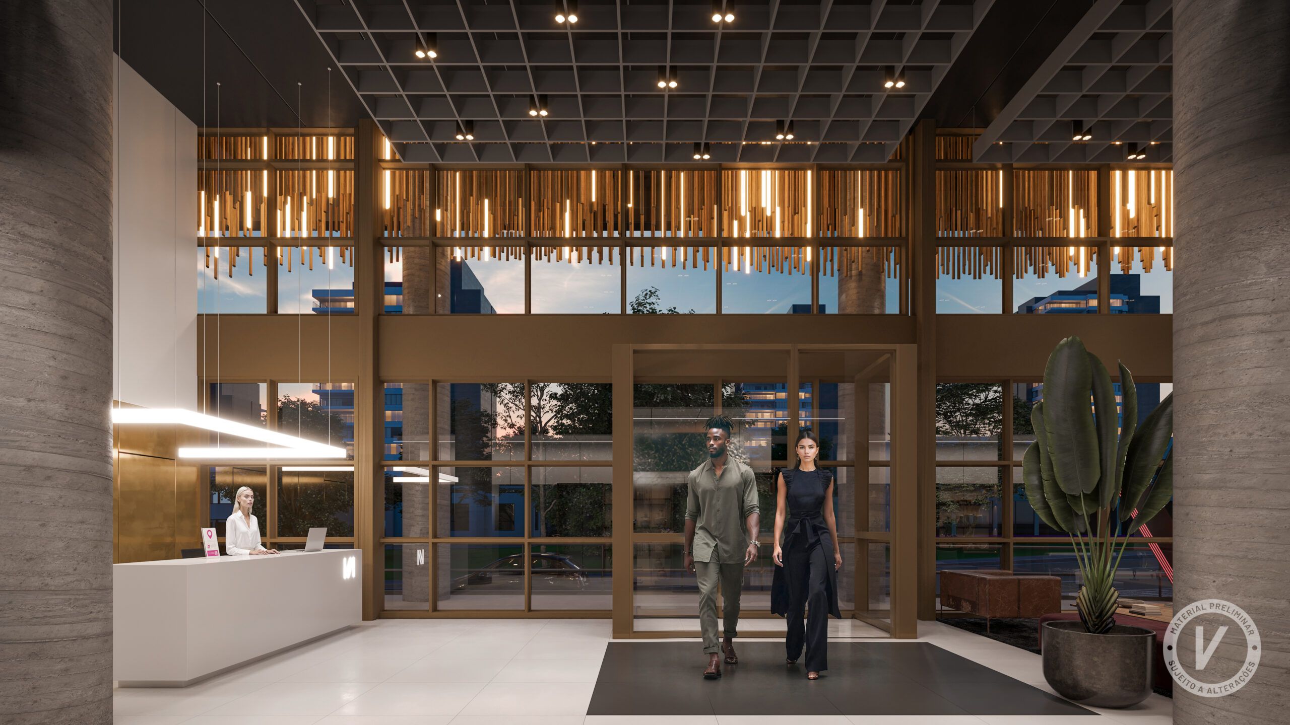 04_Lobby Concierge - Vitacon Venâncio Aires 38