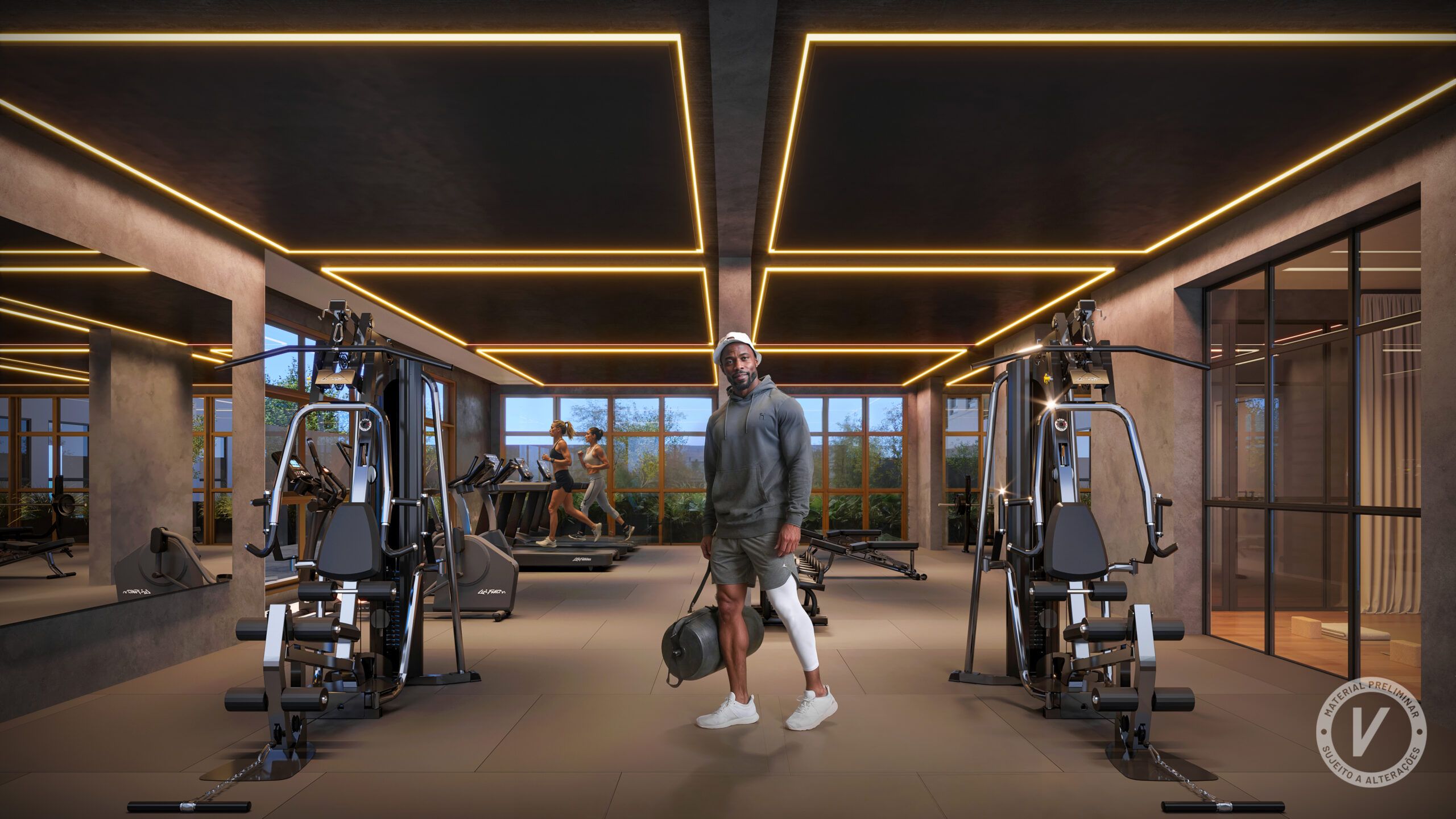 13_Fitness space by Life Fitness - Vitacon Venâncio Aires 38