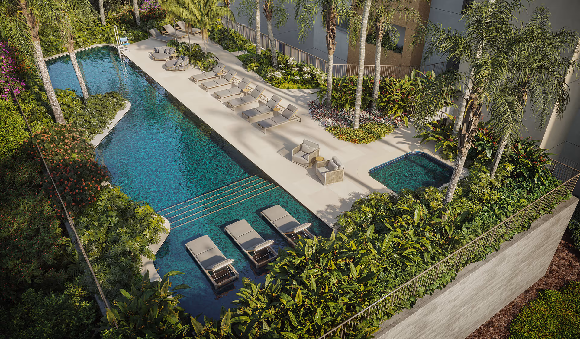 ETERNO Alma Brasileira — Piscina Voo de Passáro — curadoria iApartamentos — Paraíso