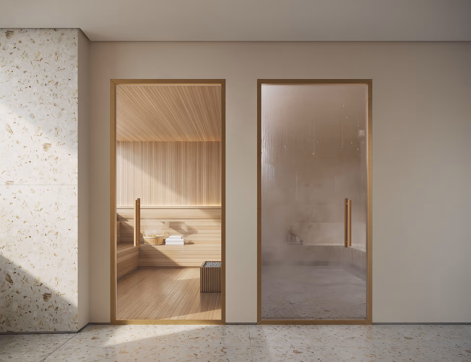 ETERNO Alma Brasileira — Sauna Umida e Seca — curadoria iApartamentos — Paraíso