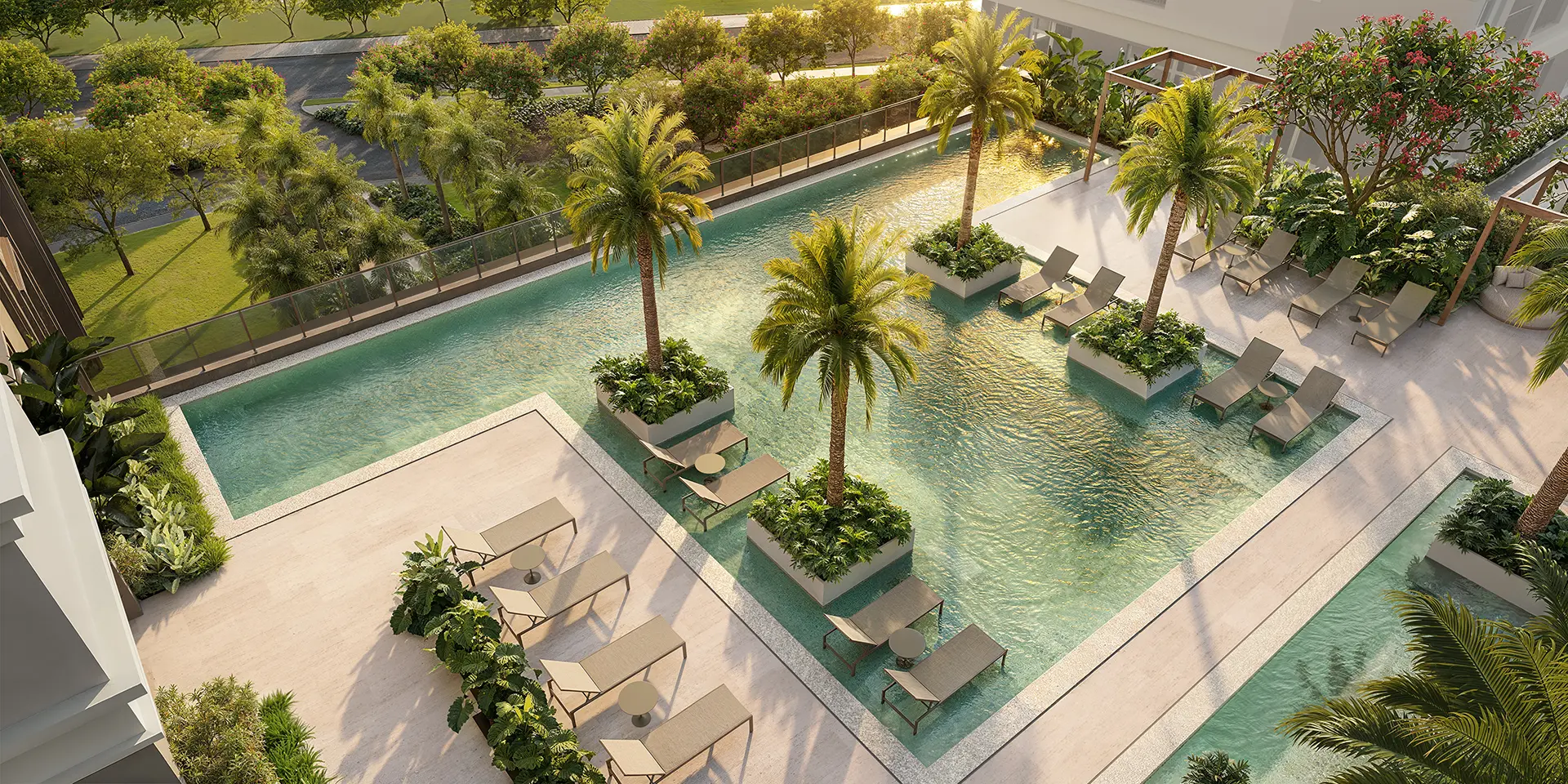 Jardim da Hípica Apartments — Piscina Adulto e Infantil — curadoria iApartamentos — Santo Amaro