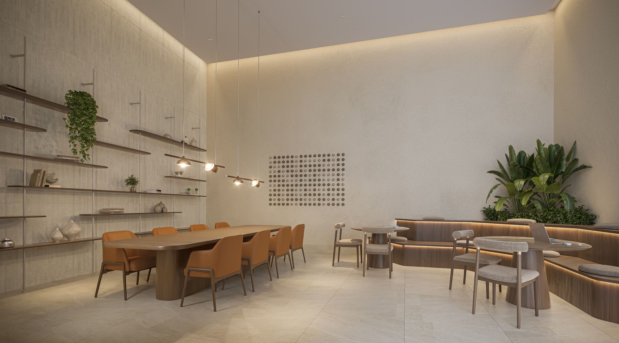 ORBYA Vila Carrão - Coworking (Perspectiva Artística) - Lançamento na Av. Conselheiro Carrão na Zona Leste - Diálogo Engenharia