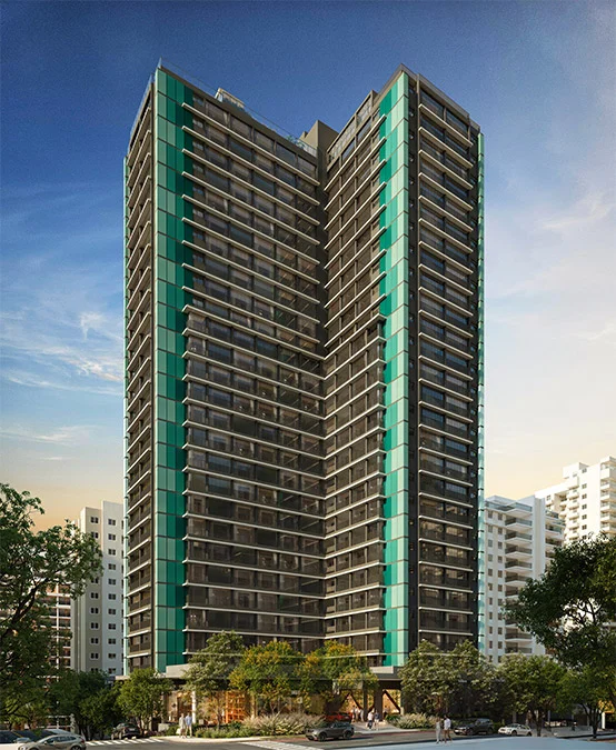 Wstay Perdizes Boulevard — Perspectiva Ilustrada Da Torre Única Na Rua João Ramalho — Curadoria Iapartamentos — Perdizes