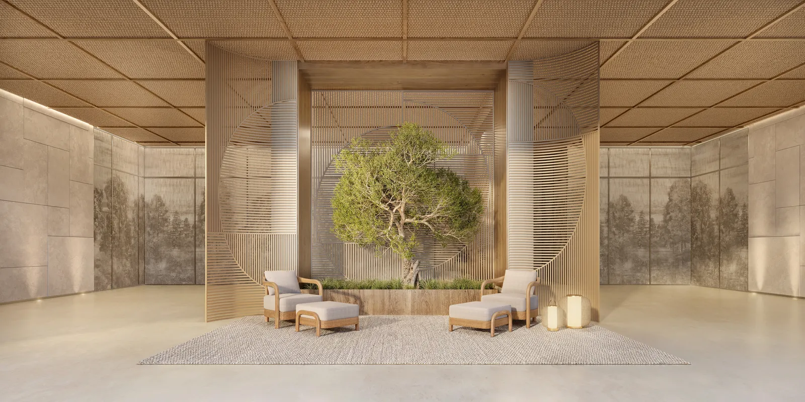 vista-riviera-lobby-torre-portofino-armani-casa