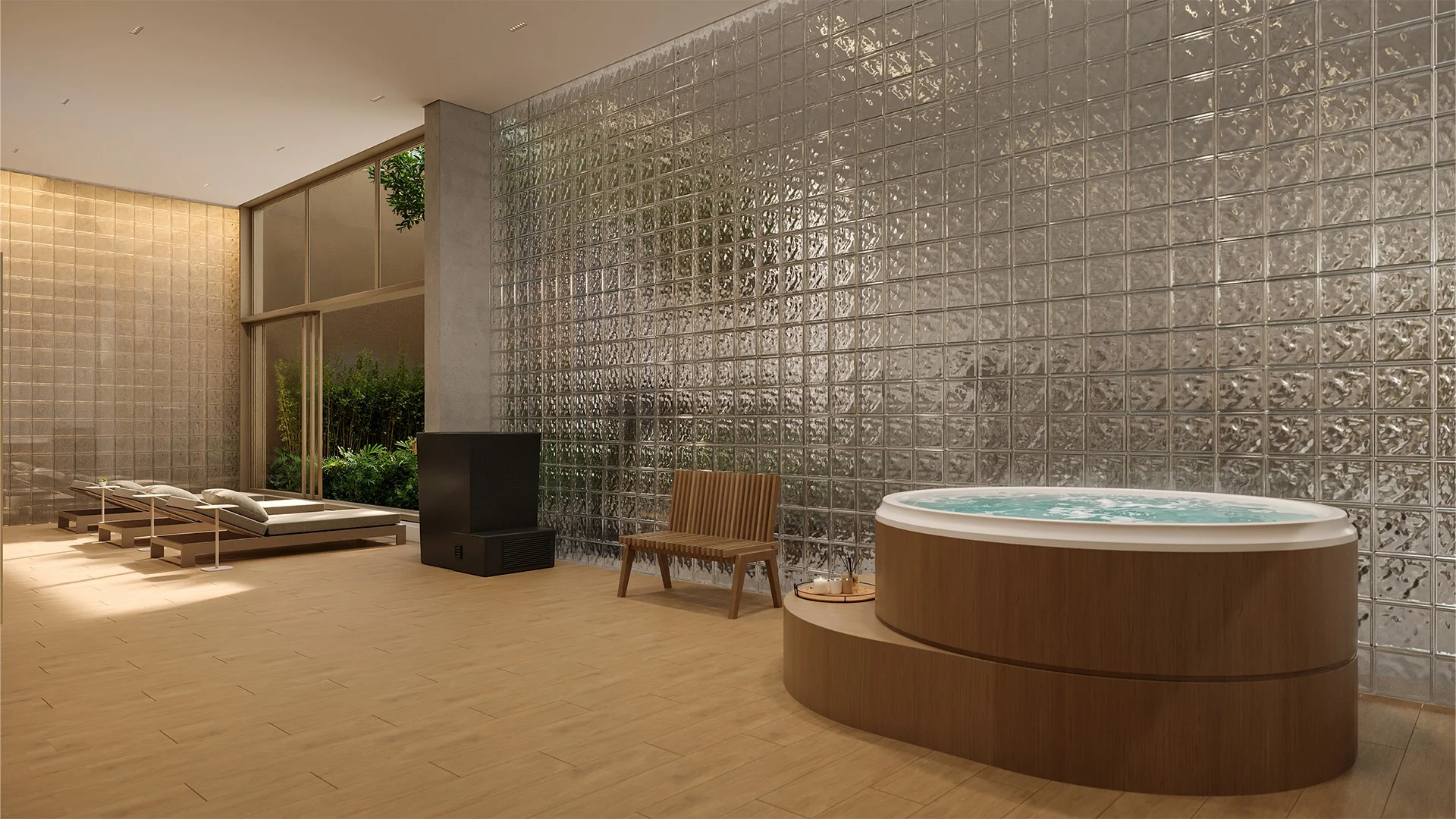 Alameda Mará, spa do espaço wellness | curadoria iApartamentos | Moema