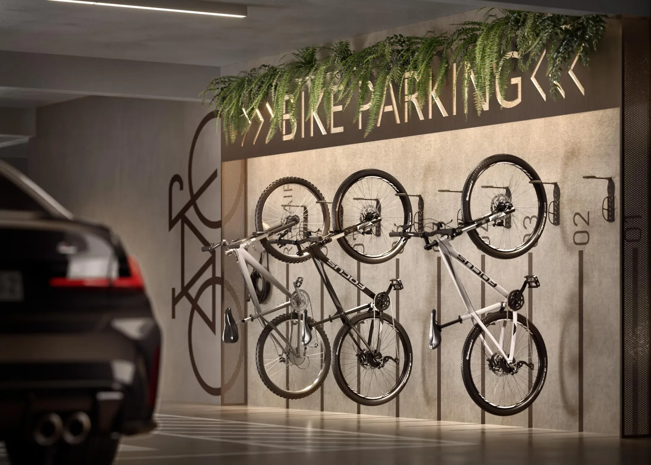 Fraiha Ybirá Chibarás, bicicletário no subsolo, curadoria iApartamentos, Moema