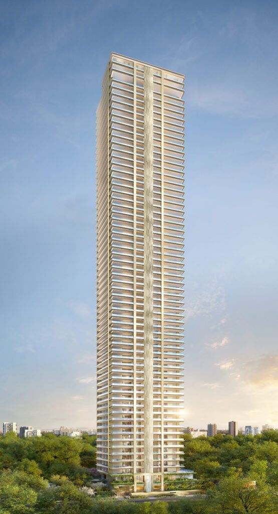 The One Oscar Freire By Cyrela, Perspectiva Ilustrada Da Fachada Da Torre De 150 Metros, Curadoria Iapartamentos, Pinheiros