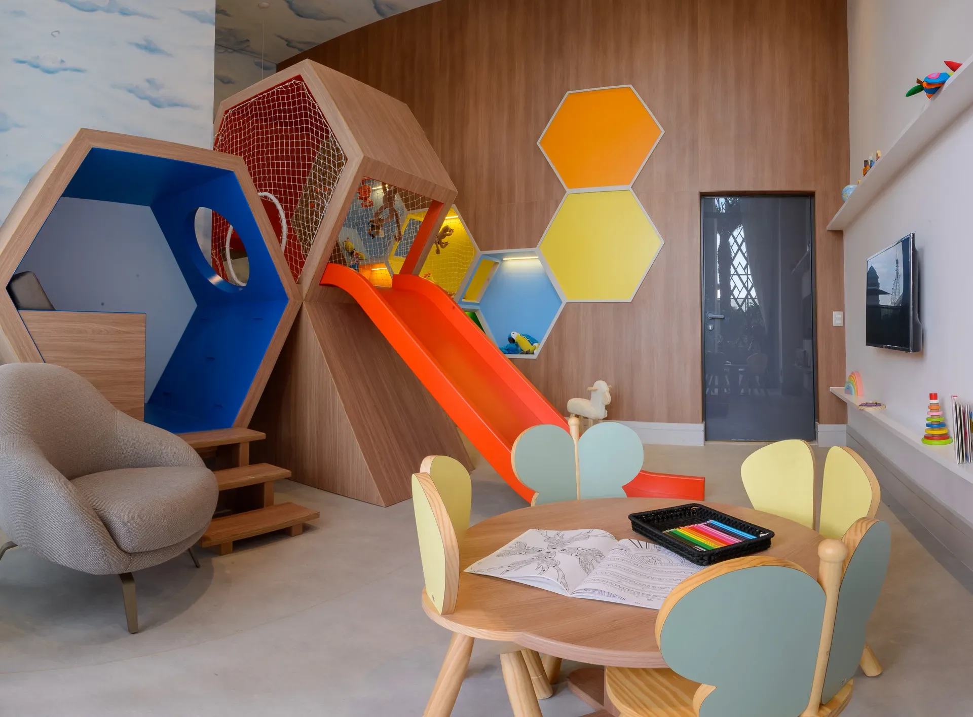 Cyrela Haus by YOO, brinquedoteca, curadoria iApartamentos, Pinheiros