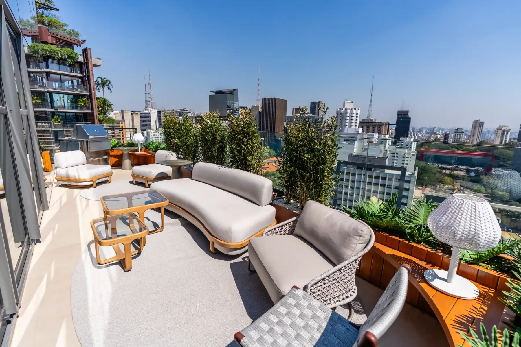 Haus Mitre Jardins, Haus Bar Signature Terrace no rooftop, curadoria iApartamentos, Jardins