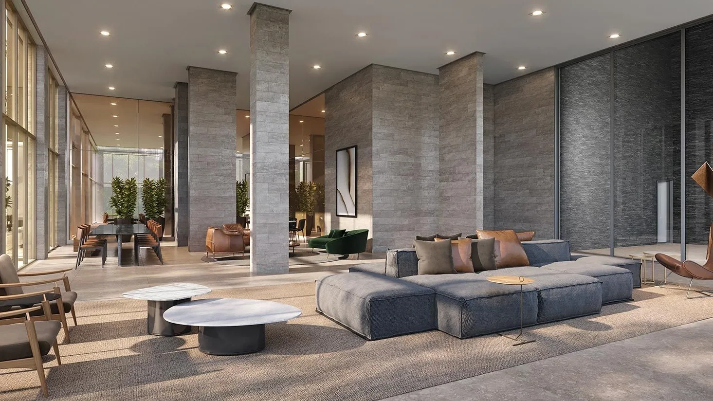 Helbor Open Mind, lobby residencial, curadoria iApartamentos, Chácara Santo Antônio