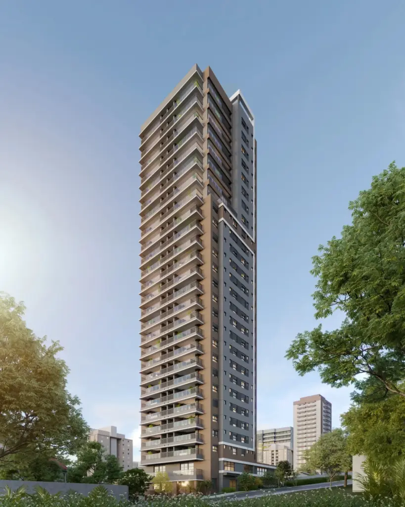 Led Vila Madalena, Fachada Da Torre, Curadoria Iapartamentos, Vila Madalena