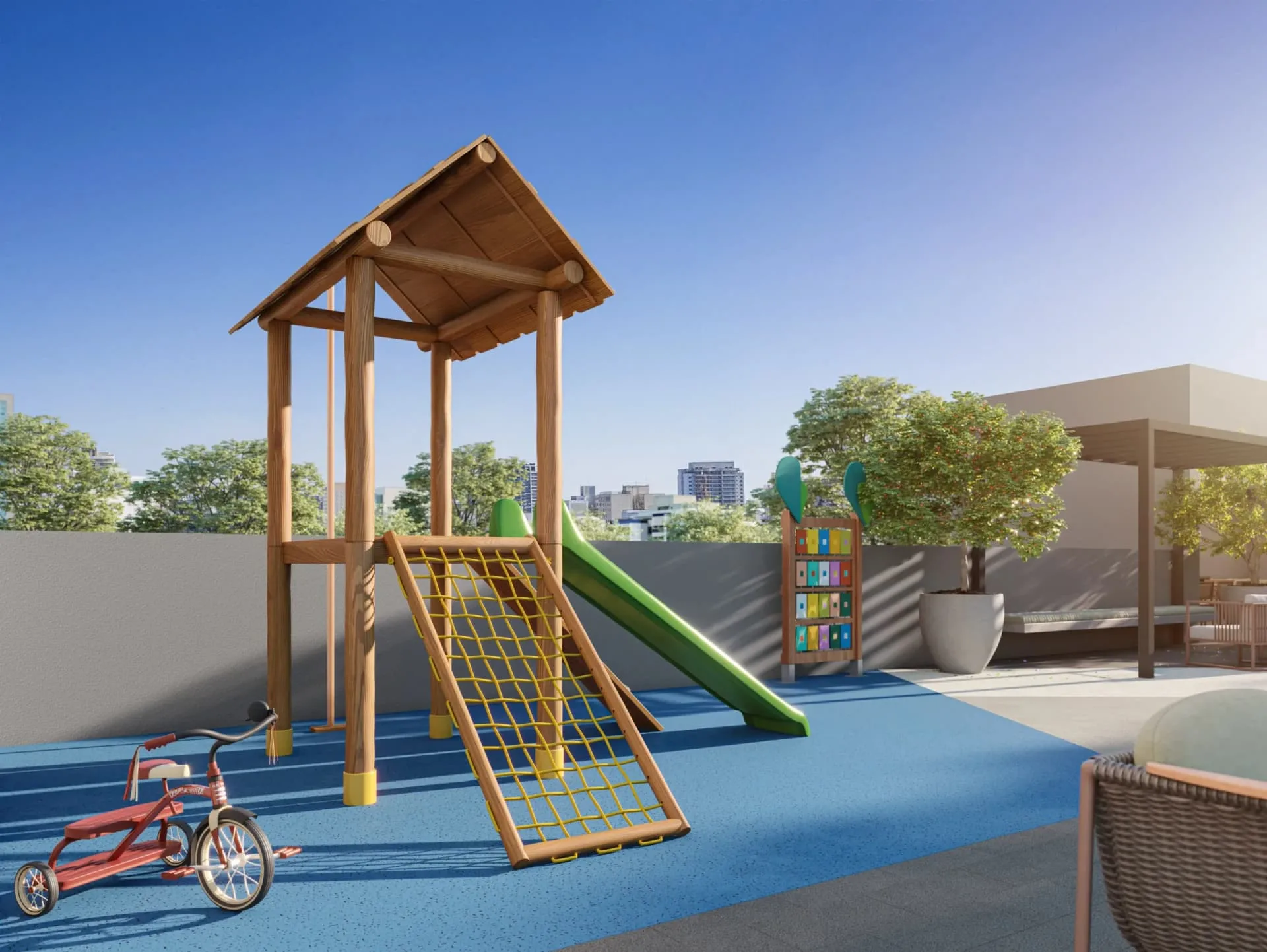 LED Vila Madalena, playground, curadoria iApartamentos, Vila Madalena