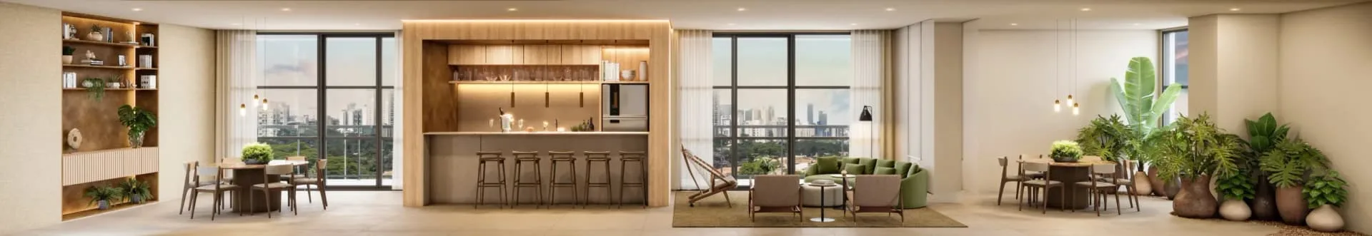 LED Vila Madalena, salão de festas, curadoria iApartamentos, Vila Madalena