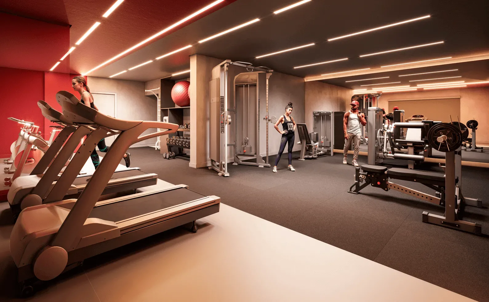 Living Full Berrini, fitness equipado, curadoria iApartamentos, Brooklin