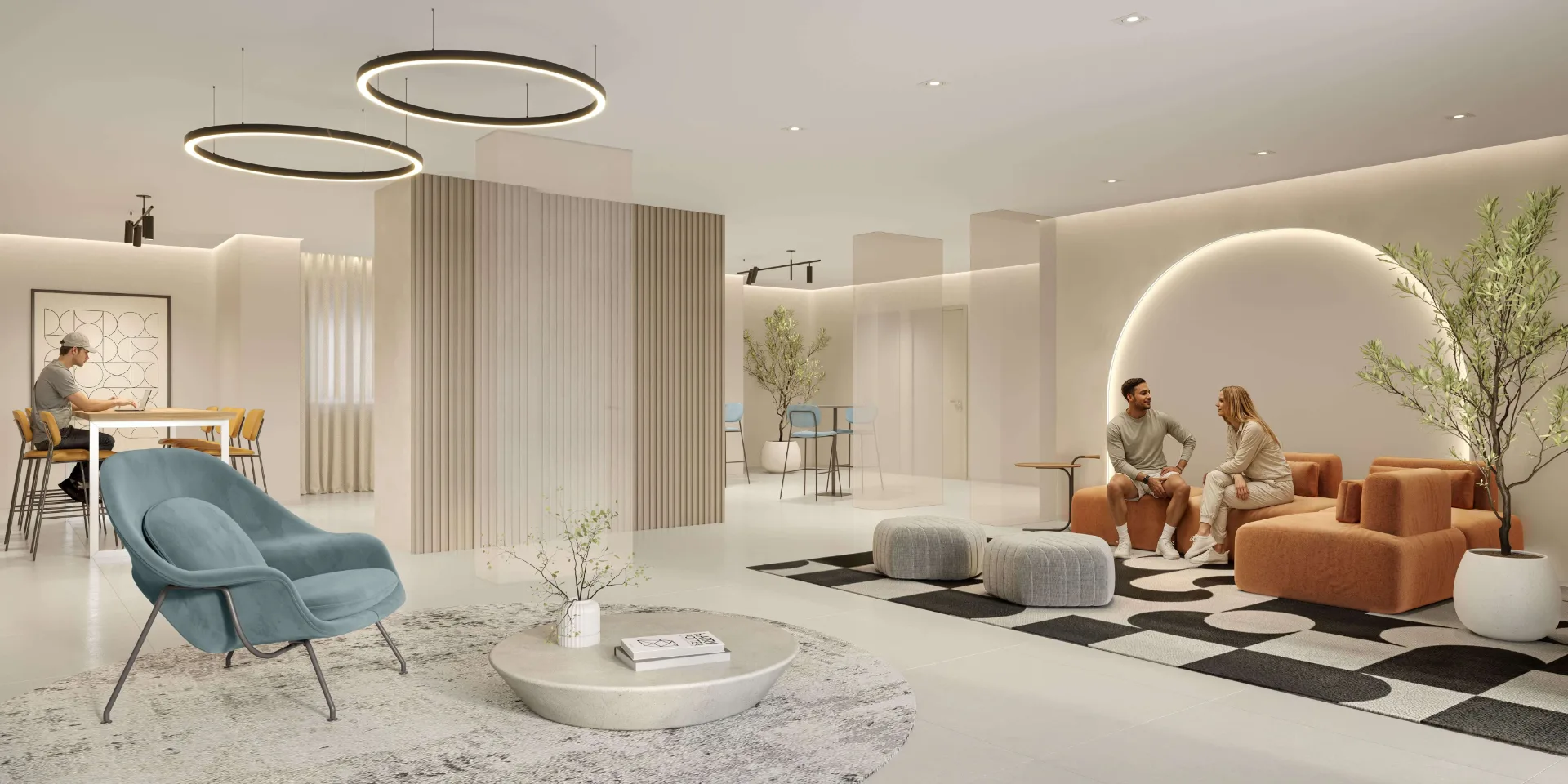 Living Full Eldorado, nightclub integrado ao coworking, curadoria iApartamentos, Pinheiros