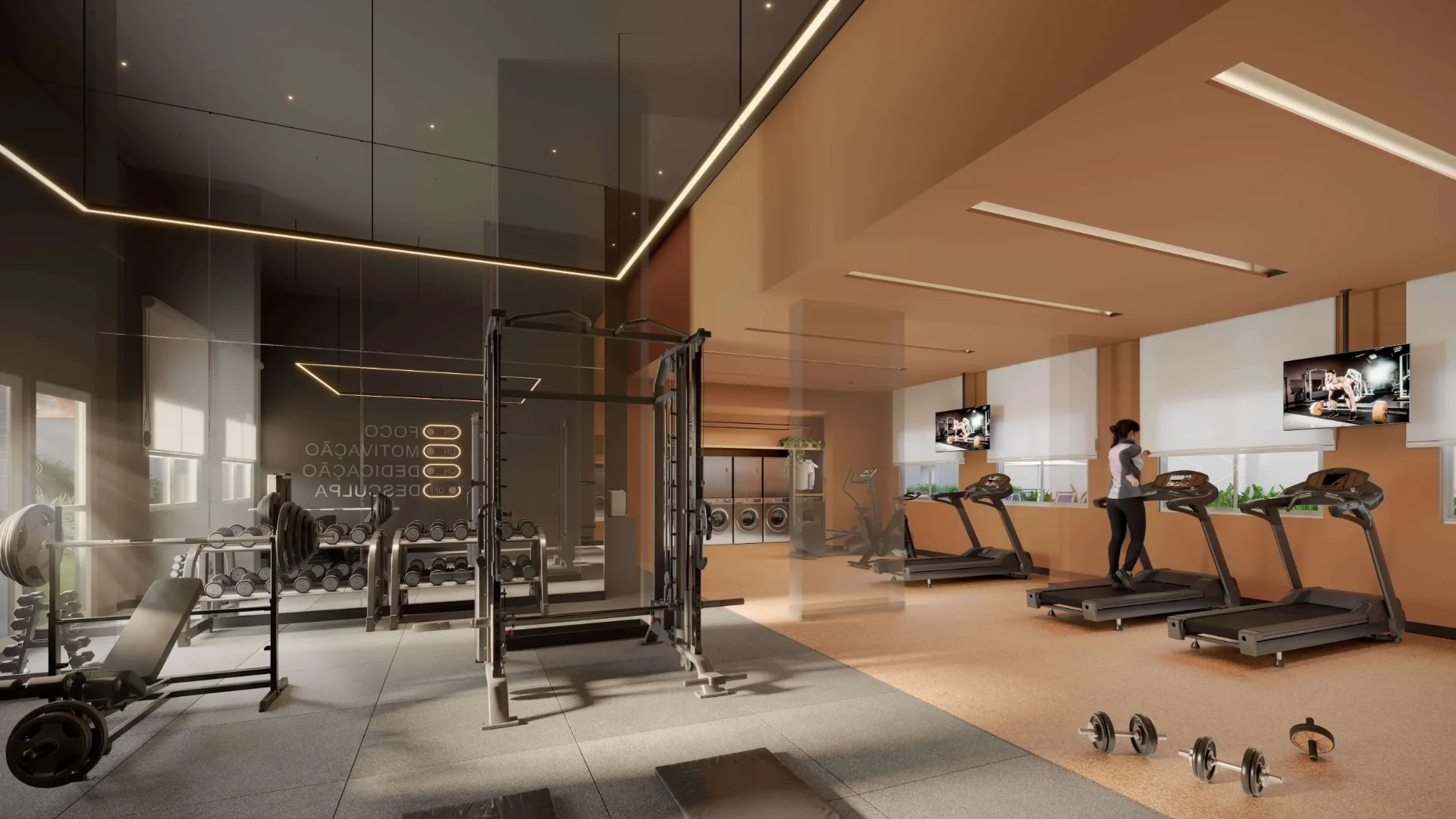 Living Full Estaiada, fitness equipado, curadoria iApartamentos, Brooklin