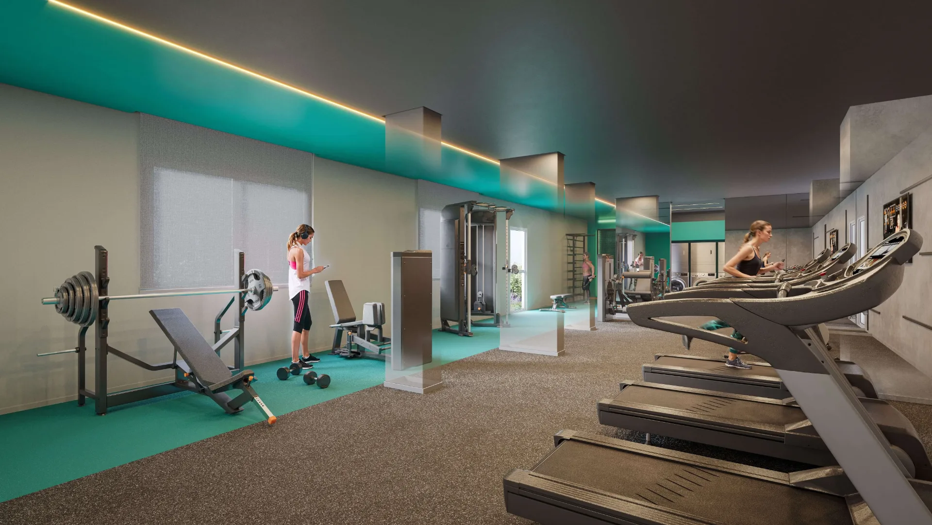 Living Full Paulista, fitness equipado, curadoria iApartamentos, Aclimação