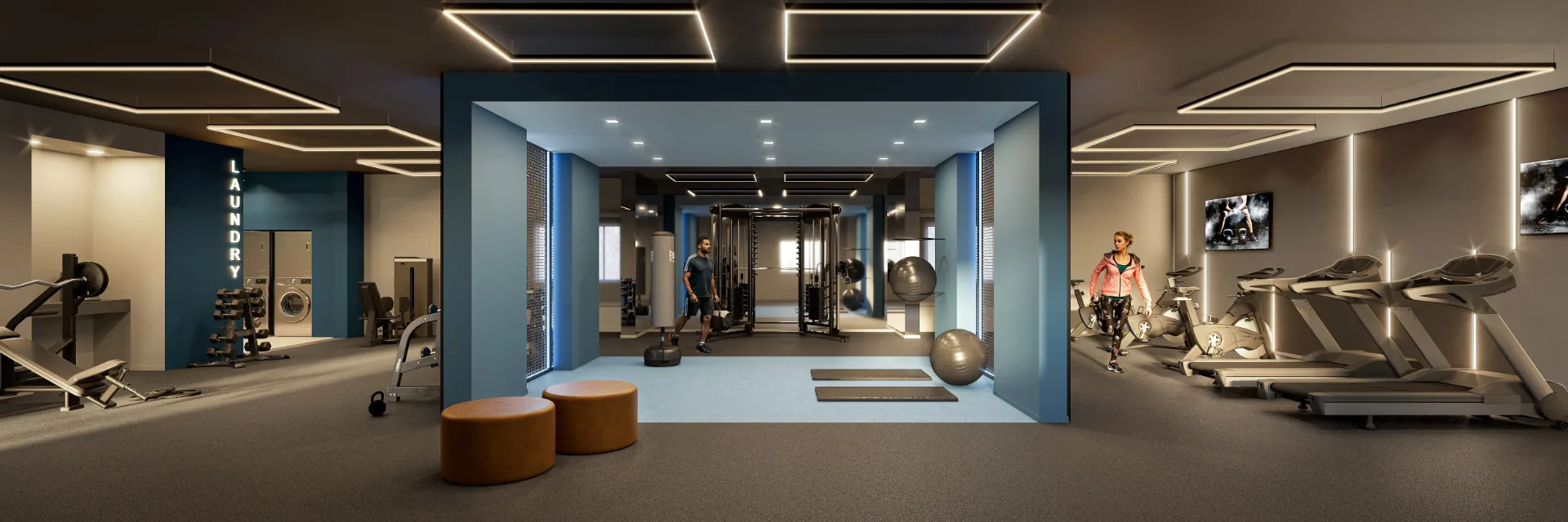 Living Full Vila Olímpia, fitness equipado, curadoria iApartamentos, Vila Olímpia