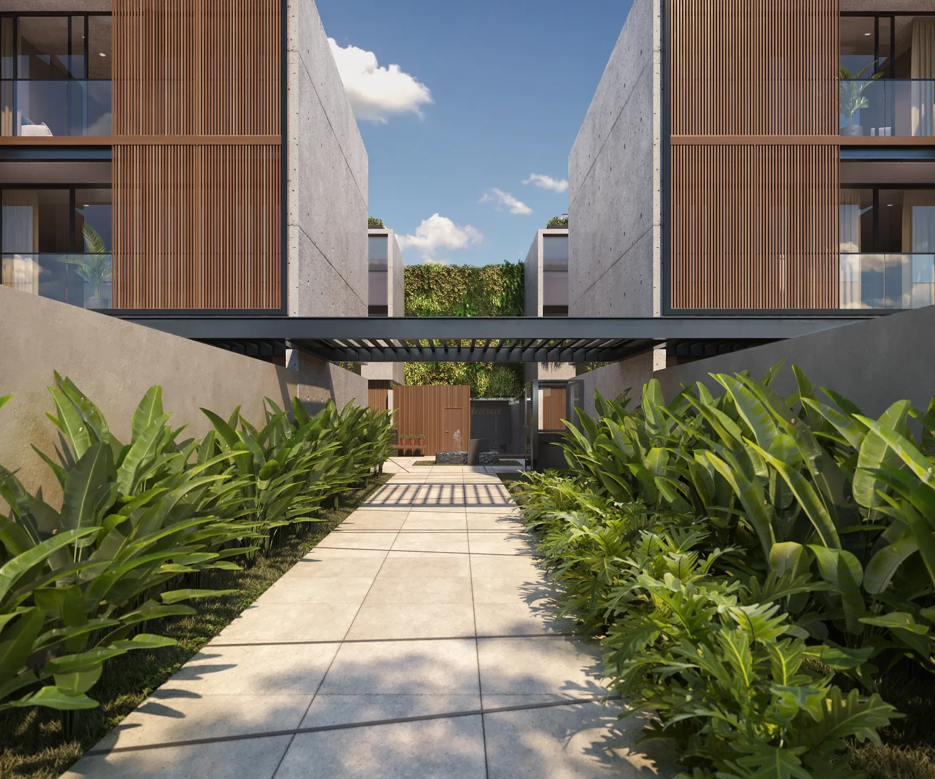 Milano I Alto de Pinheiros, entrada social com jardim, curadoria iApartamentos, Alto de Pinheiros