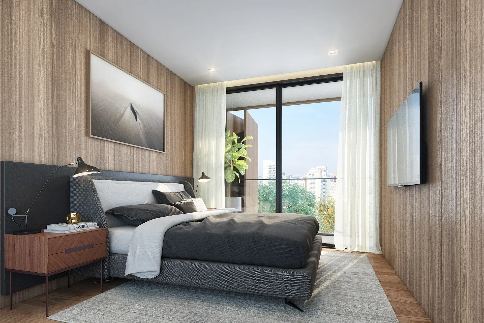 Milano I Alto de Pinheiros, suíte master da casa A, curadoria iApartamentos, Alto de Pinheiros