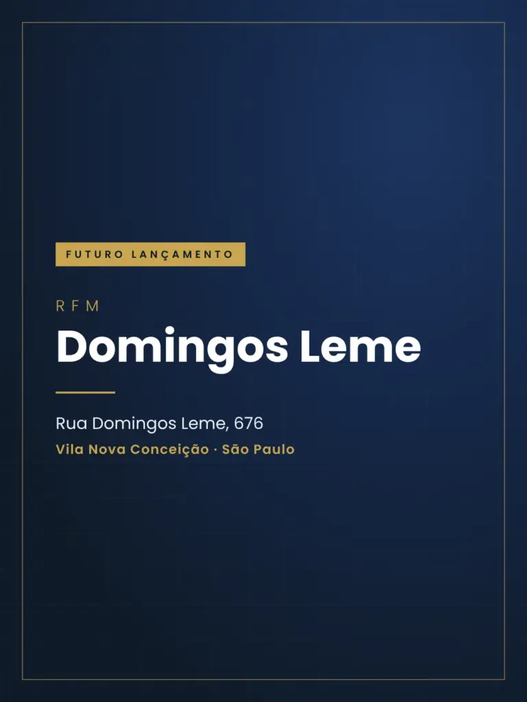 Rfm Domingos Leme, Card Vertical De Futuro Lançamento Com Endereço, Curadoria Iapartamentos, Vila Nova Conceição
