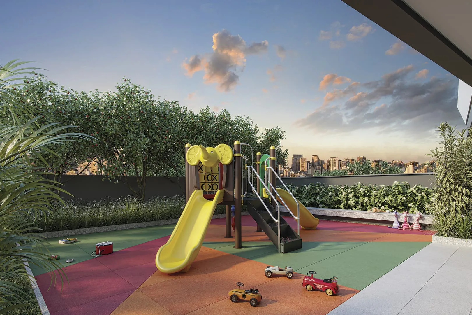 Signature by Ott, playground, curadoria iApartamentos, Aclimação