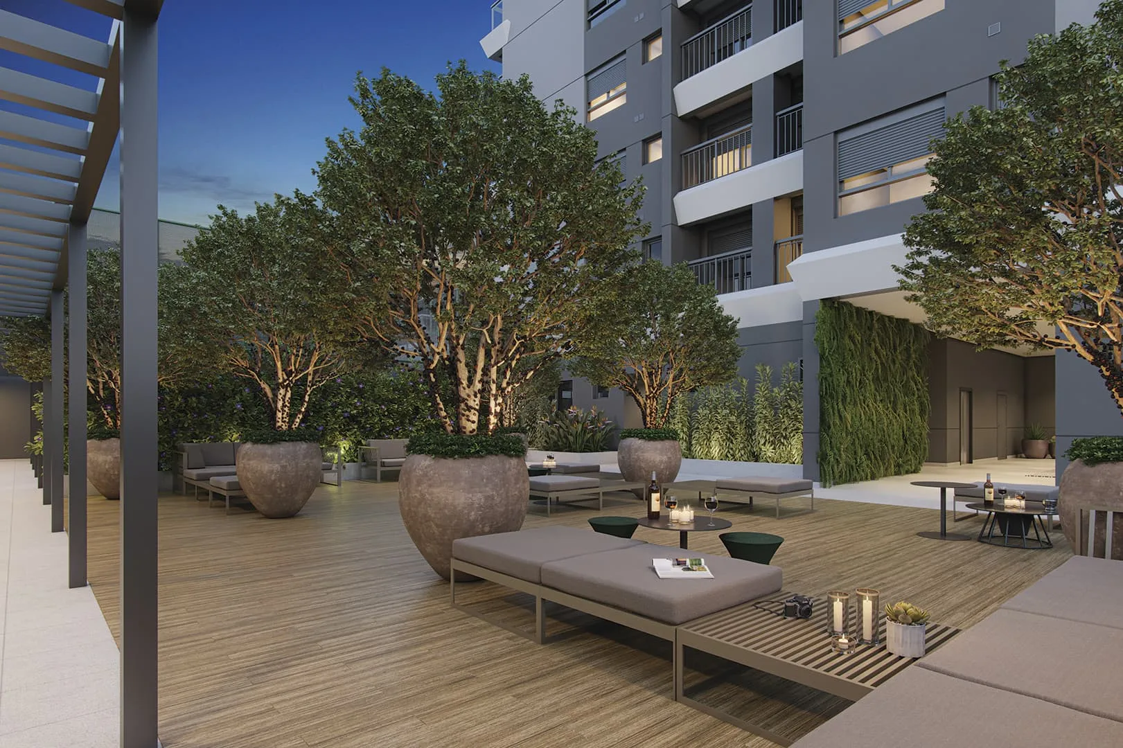 Signature by Ott, praça central, curadoria iApartamentos, Aclimação