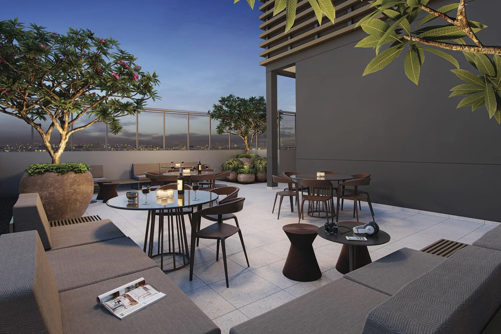 Signature by Ott, sky lounge com vista da cidade, curadoria iApartamentos, Aclimação