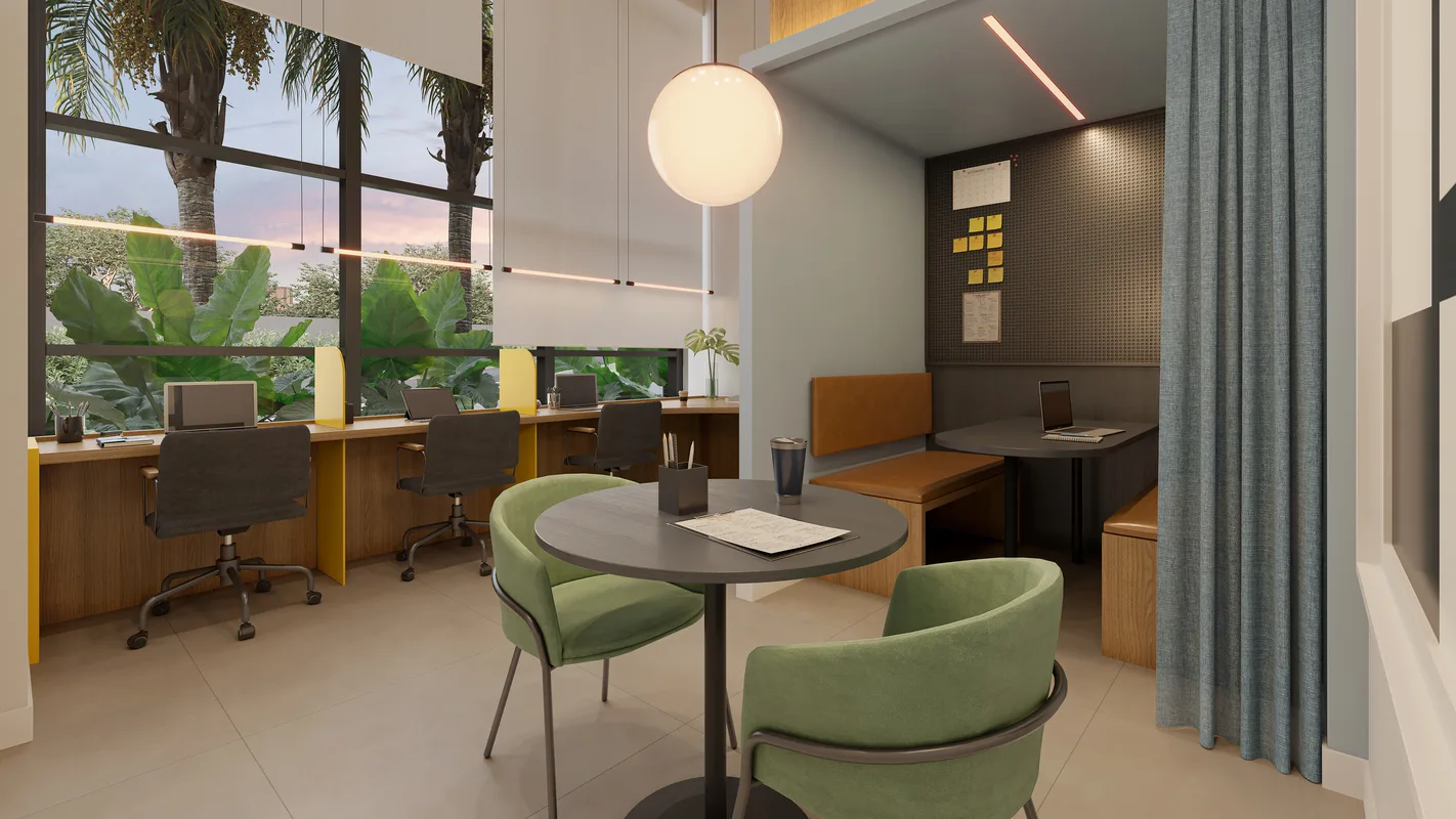 Soneto Casemiro, coworking, curadoria iApartamentos, Vila Mariana