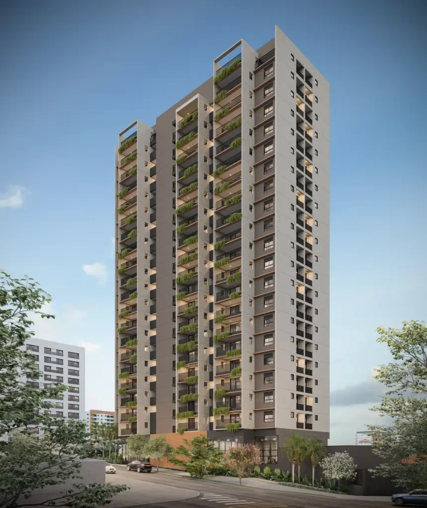 Soneto Casemiro, Fachada Da Torre De 24 Andares, Curadoria Iapartamentos, Vila Mariana