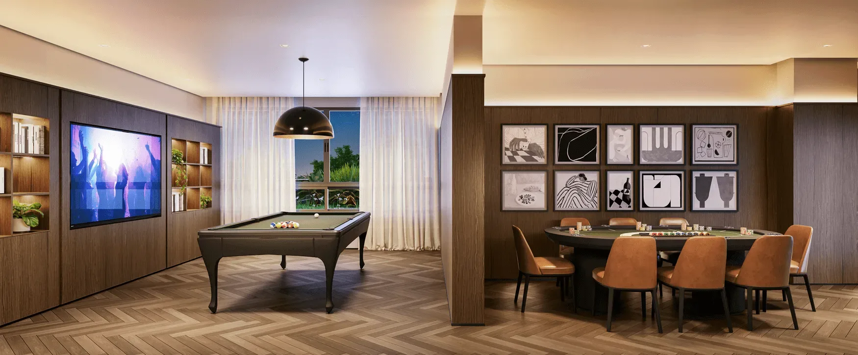 The Edition by Living Vila Mariana, poker e snooker bar, curadoria iApartamentos, Vila Mariana