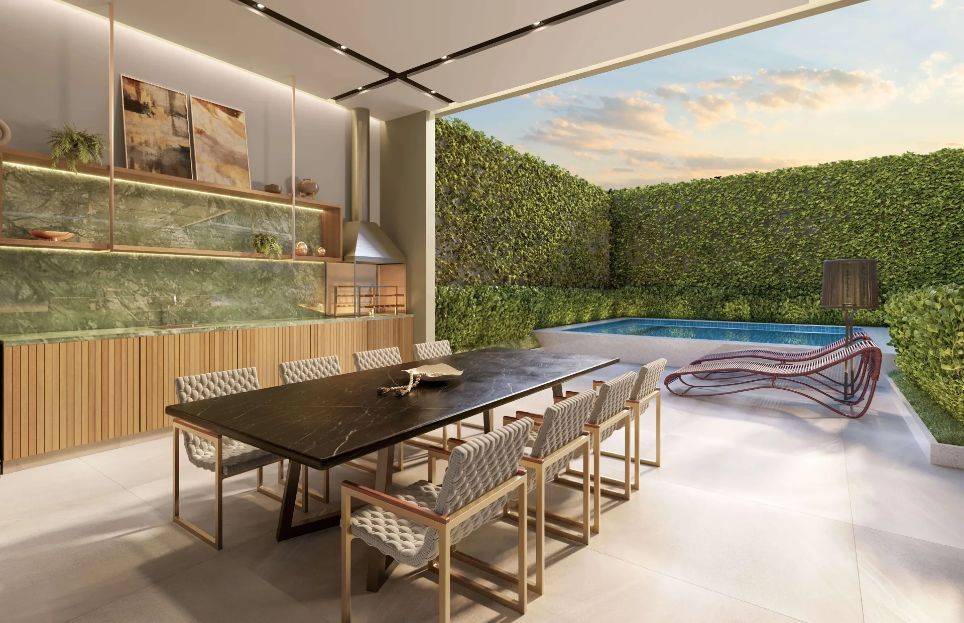 The Residence Brooklin By Living, private pool house, curadoria iApartamentos, Brooklin