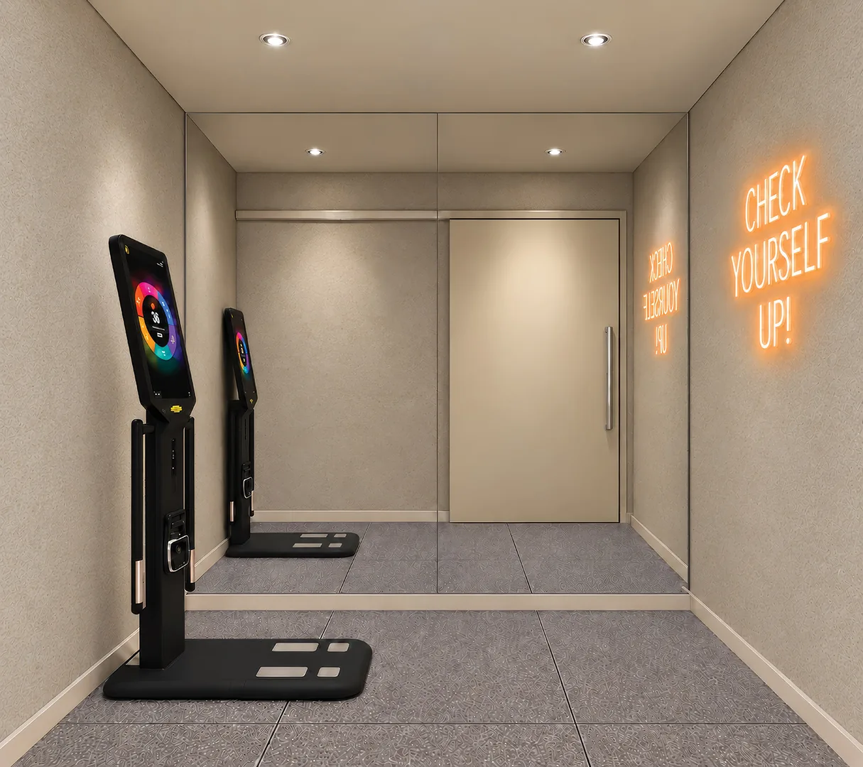 Town Residences by Lindenberg, body check com bioimpedância no 38º pavimento, curadoria iApartamentos, Brooklin
